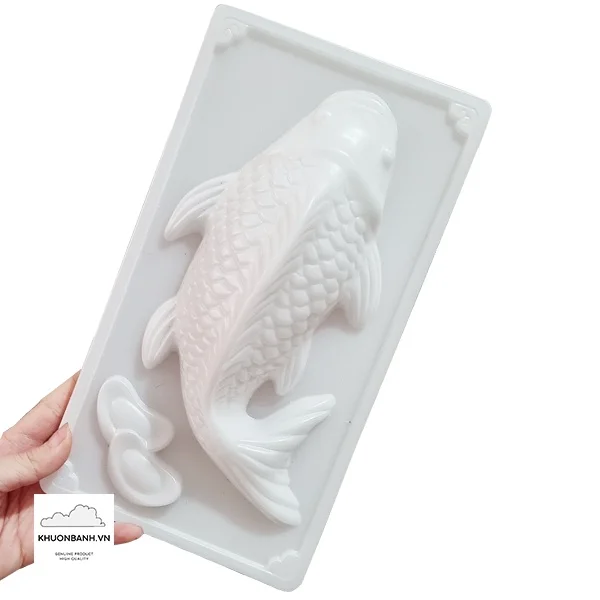 Khuôn nhựa cá chép thỏi vàng