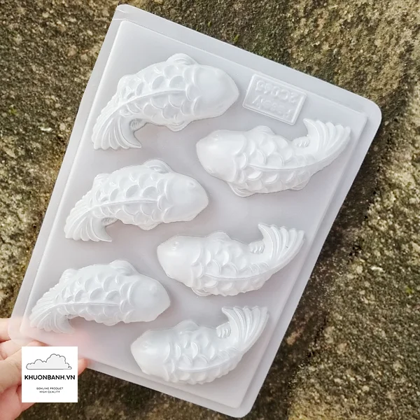 Khuôn vỉ 6 cá chép