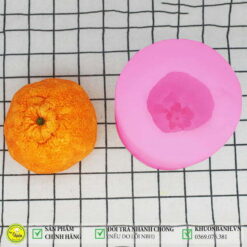 khuôn silicon quả cam