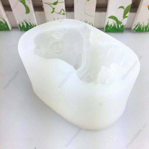 Khuôn silicon làm con heo
