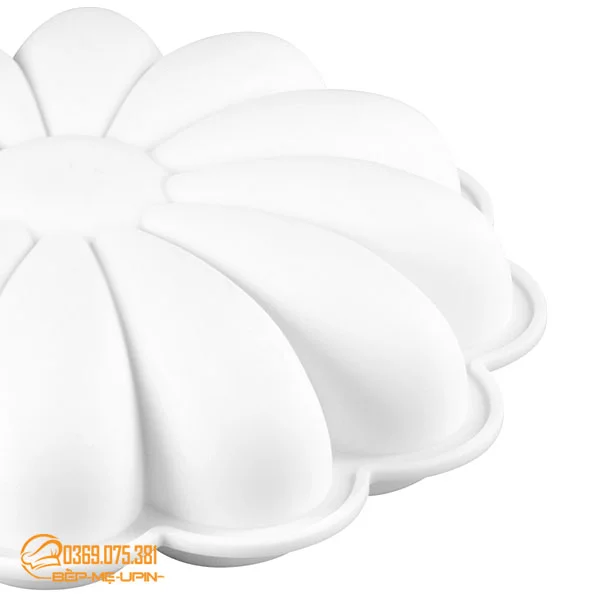 Khuôn silicon hoa cúc size lớn 20cm làm xôi thạch rau câu - Ảnh 4