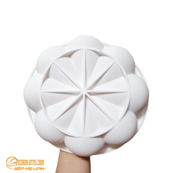 Khuôn silicon hoa cúc 8 cánh 20cm - Ảnh 2