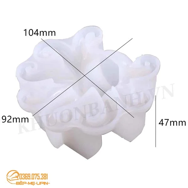 Khuôn silicon bạch tuộc con mực tổng hợp các mẫu - Ảnh 3