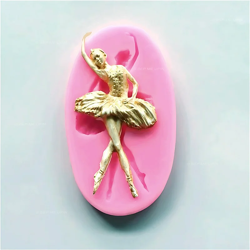 Khuôn silicon cô gái múa ba lê - Ảnh 5