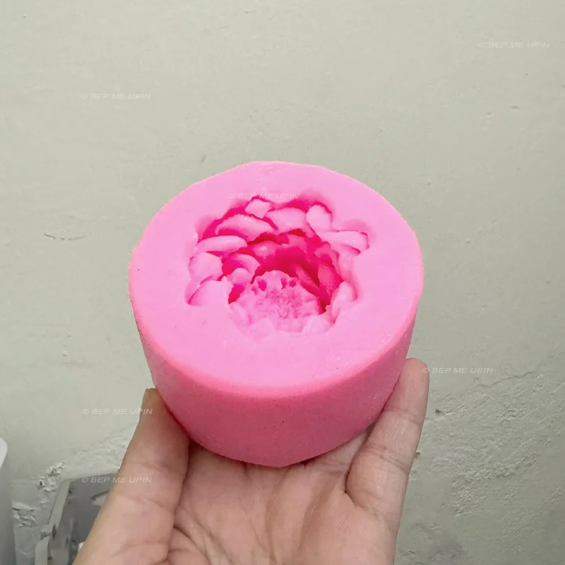 Khuôn silicon hoa sen to mã HSG8 - Ảnh 4