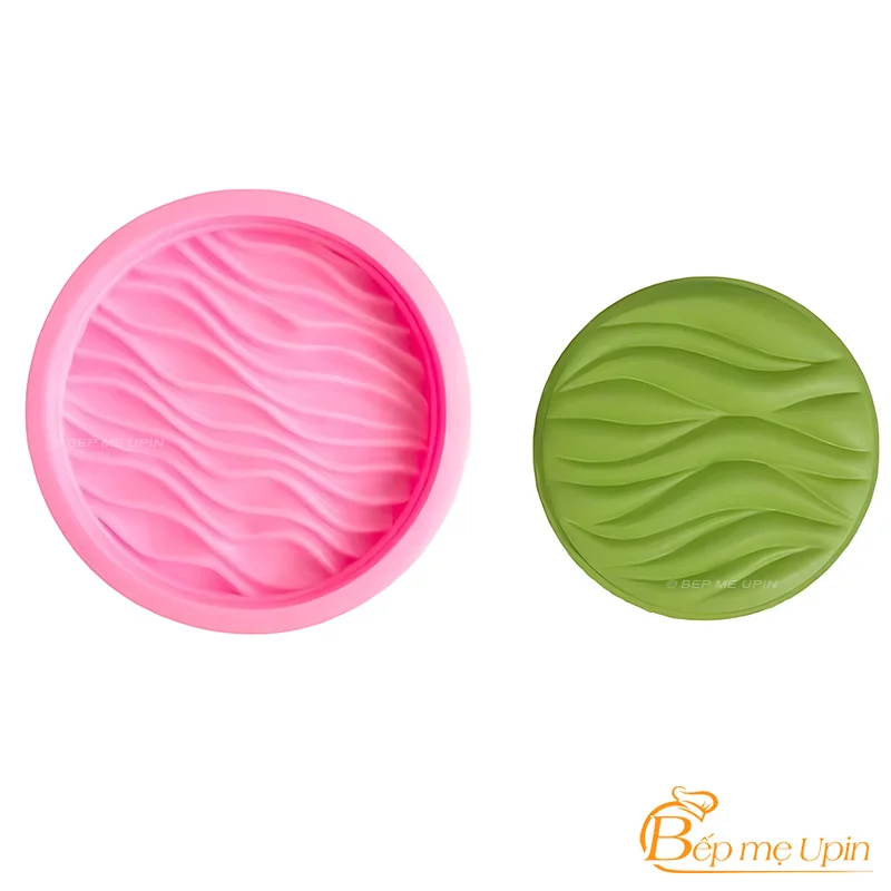 Khuôn silicon ốp tròn sóng dọc