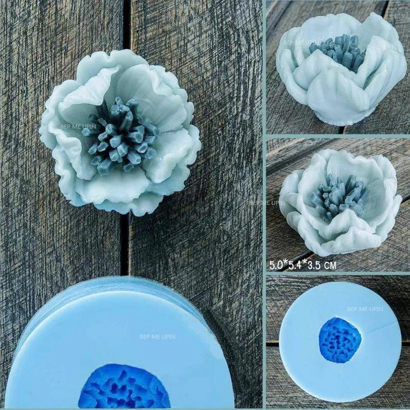 Khuôn silicon hoa thái D30 - Ảnh 2