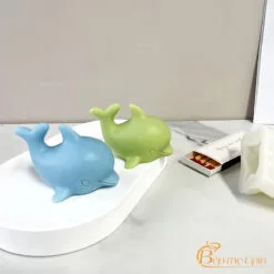 Khuôn silicon cá heo
