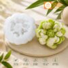 Khuôn Silicon Hoa Mẫu Đơn Mao Lương MD96 Làm Nến Thơm Trang Trí Bánh Rau Câu Thôi Nôi