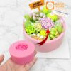 Khuôn Silicon Sen Đá Xương Rồng RS306 3D Làm Rau Câu, Fondant, Nến Thơm Trang Trí Bánh Cao Cấp