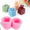 Khuôn silicon hộp quà làm bánh, xà phòng, nến, thạch handmade